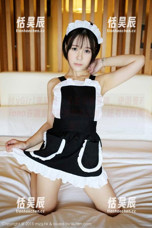 MyGirl美媛馆 - 无圣光羞羞哦，伊雨蔓Fiona在教室里闪光的不止她，还有她的美图！