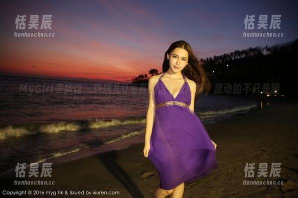 MyGirl美媛馆 - 唐琪儿il写真：这一双网袜，撩动的不只是腿！