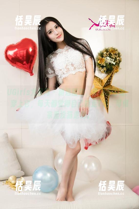 UGirls尤果网-景思晴 UGirls尤果网 - 精选图包,景思晴白裙:穿上它,每天都觉得自己能走T台,可惜家里没猫走秀。