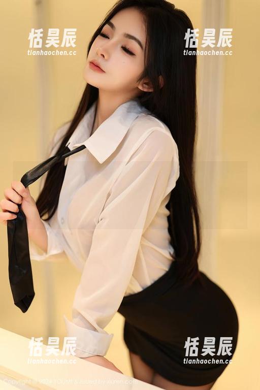 YouMi尤蜜荟 - 等等，谁能说周妍希的全套作品不值一看——裤里丝居然这么可爱？