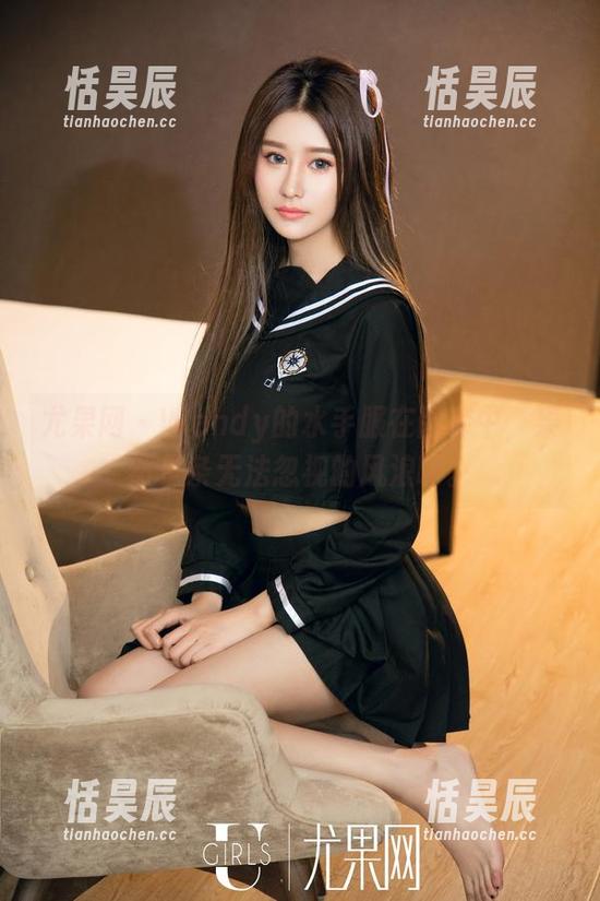 尤果网-Wendy 尤果网 - Wendy的水手服在图库中,果然是条无法忽视的风浪啊。