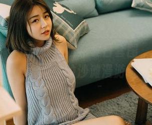 果团网 - 小小的周妍希夏日套图，像是一场慵懒的沙滩漫游